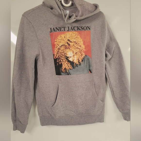 Old Navy Sweaters - Ladies Janet Jackson Gray Hoodie Sweater, Small